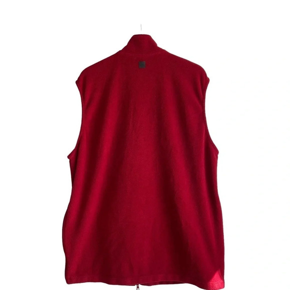 Boss HUGO BOSS Golf Fareway Red Fleece Vest XXL - Picture 9 of 10